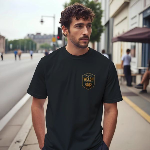 ORIGINAL WELSH BADGE SMALL | T-SHIRT