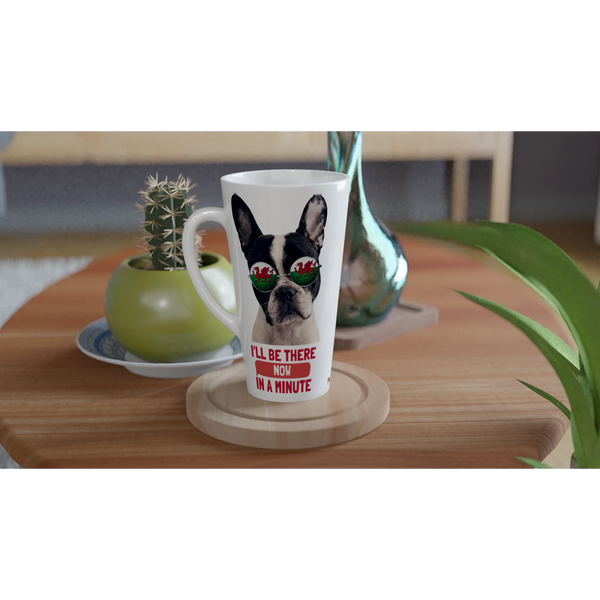 NOW IN A MINUTE | White Latte 17oz Ceramic Mug