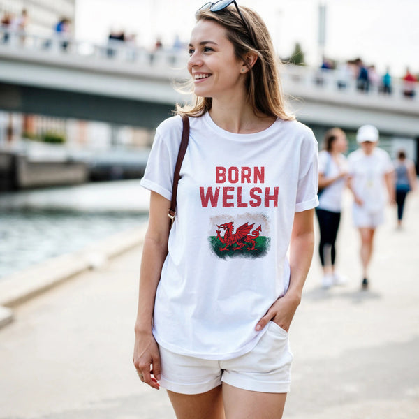 BORN WELSH | WOMENS T-SHIRT